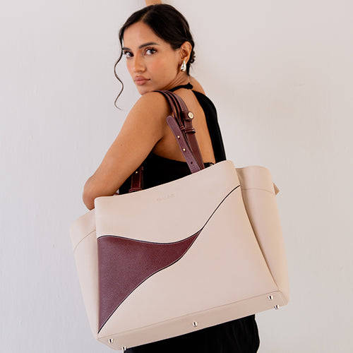 929 Work Tote - Deep Wine