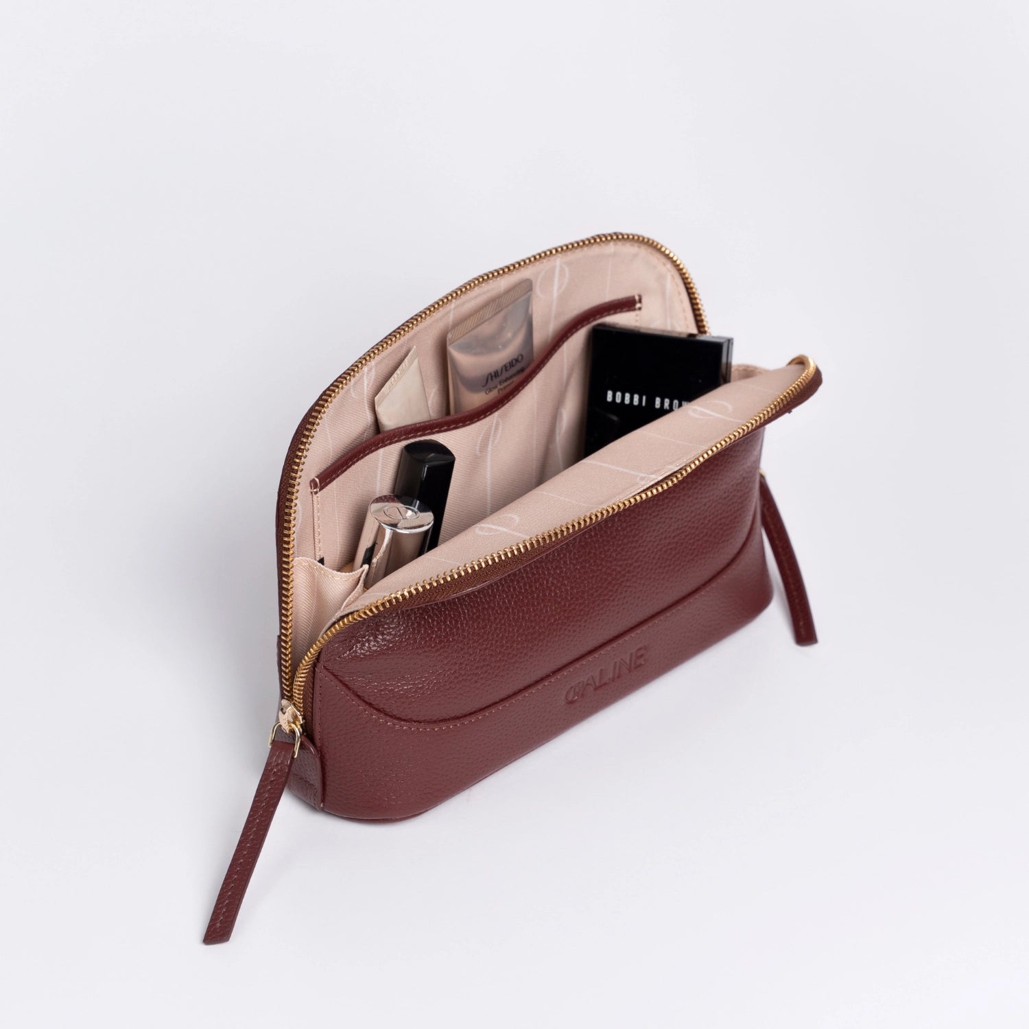 Lume Vanity Pouch - Deep Wine