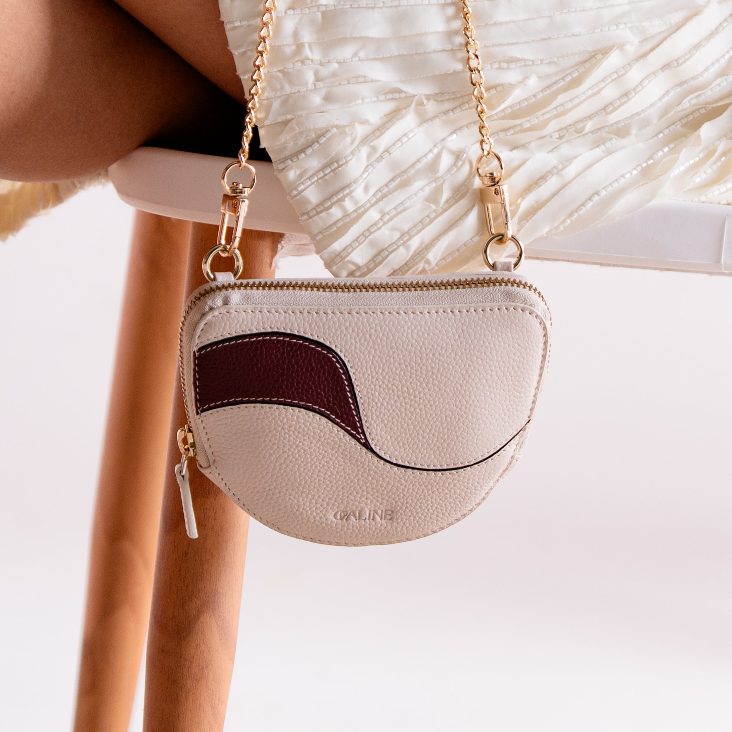 OP Mini Wristlet Pouch - Deep Wine