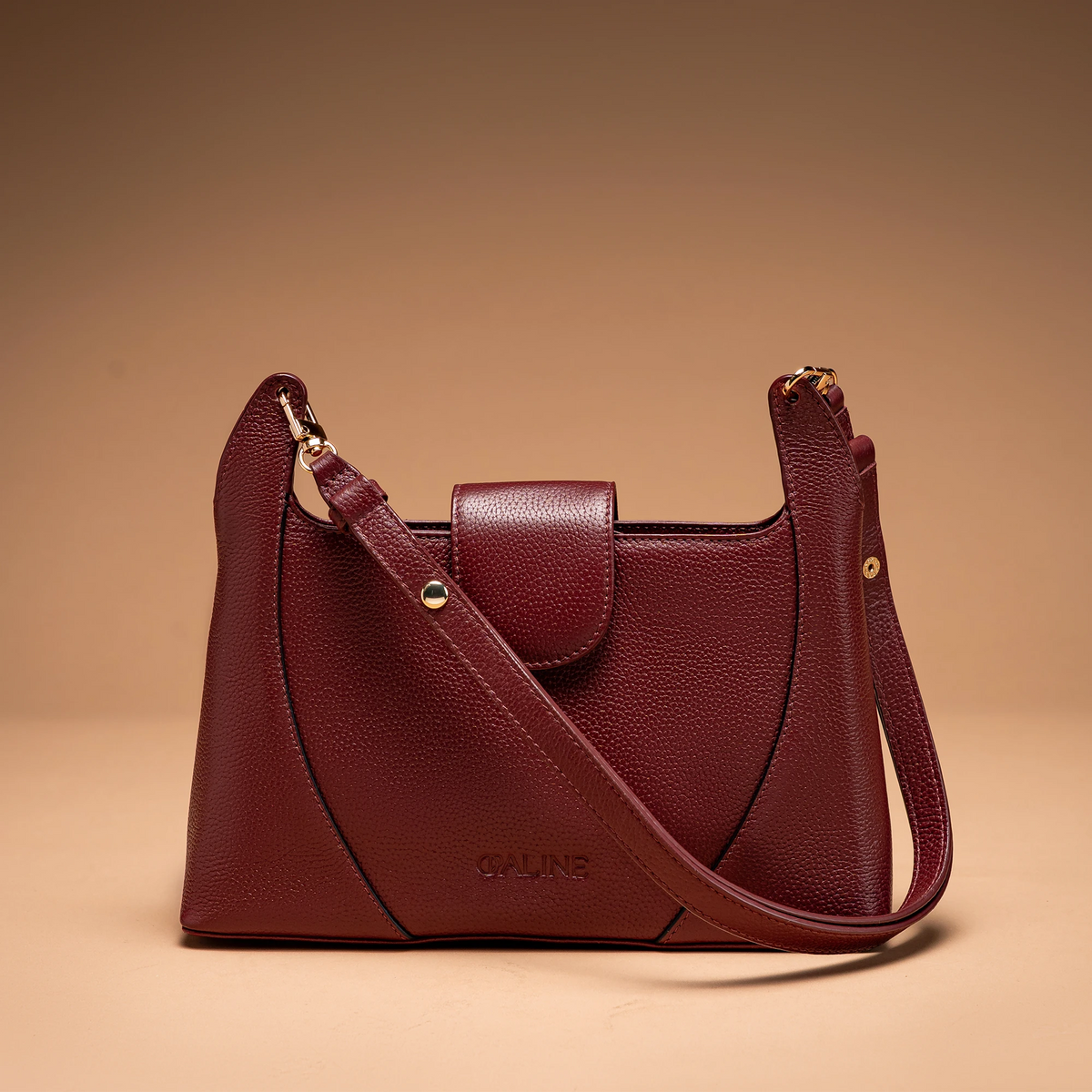 Opera Handbag - Deep Wine