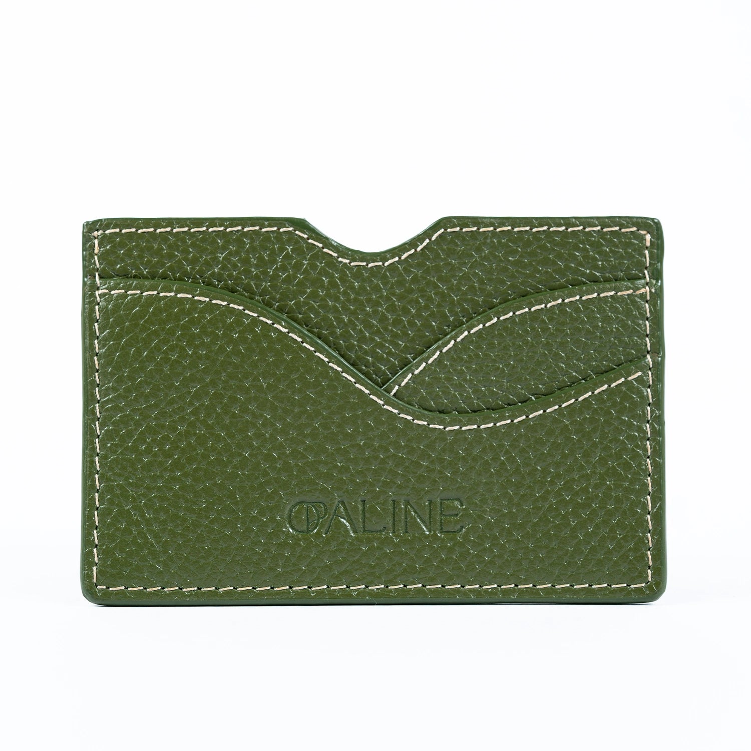 Serra Cardholder - Moss Green
