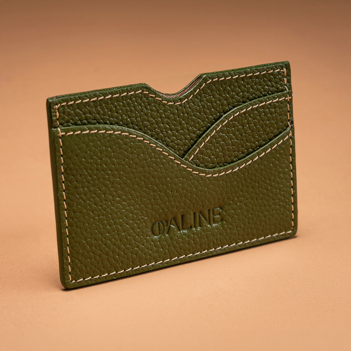 Serra Cardholder - Moss Green