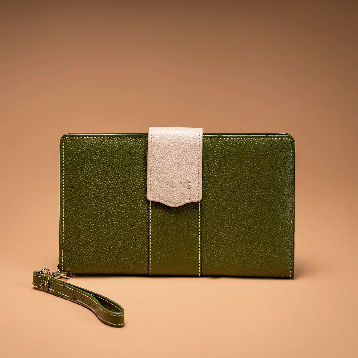 Sora travel wallet - Moss Green