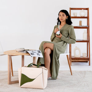 929 Work Tote - Moss Green