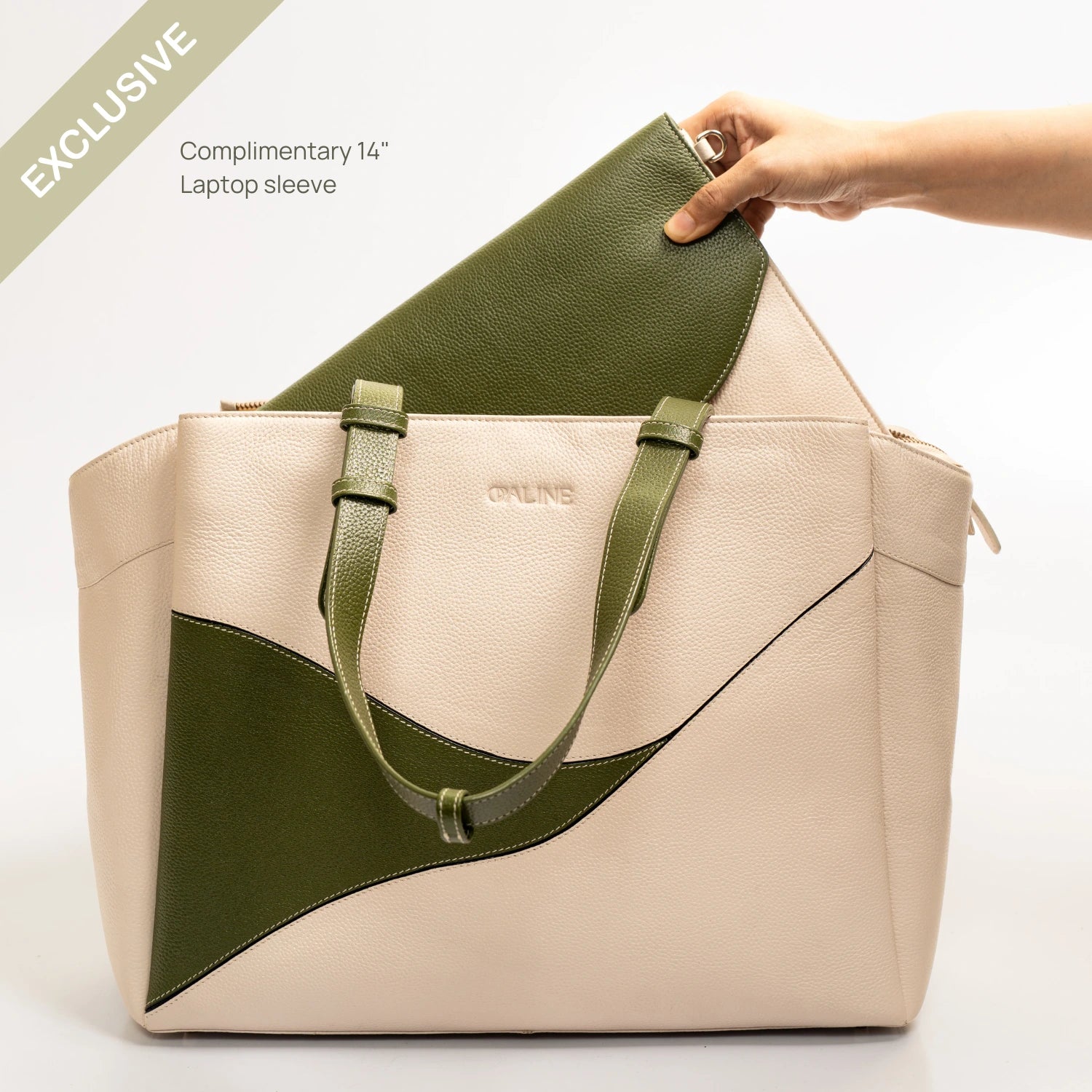 929 Work Tote - Moss Green