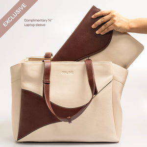 929 Work Tote - Deep Wine