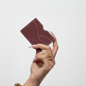 Serra Cardholder - Deep Wine