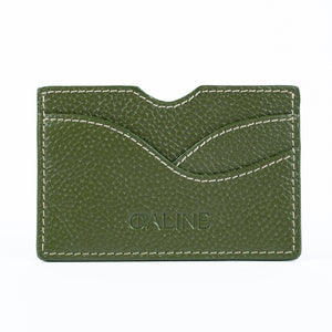 Serra Cardholder - Moss Green