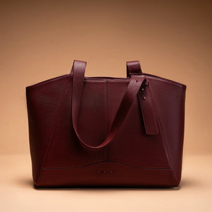 Emore Tote - Deep Wine