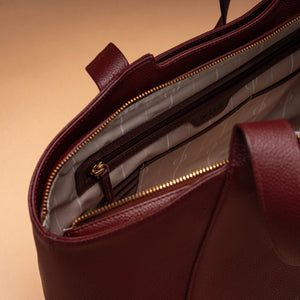 Emore Tote - Deep Wine
