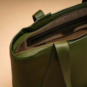 Emore Tote - Moss Green