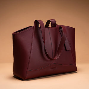 Emore Tote - Deep Wine