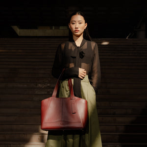 Emore Tote - Deep Wine