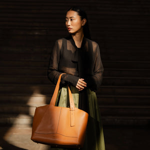Emore Tote - Warm Tan
