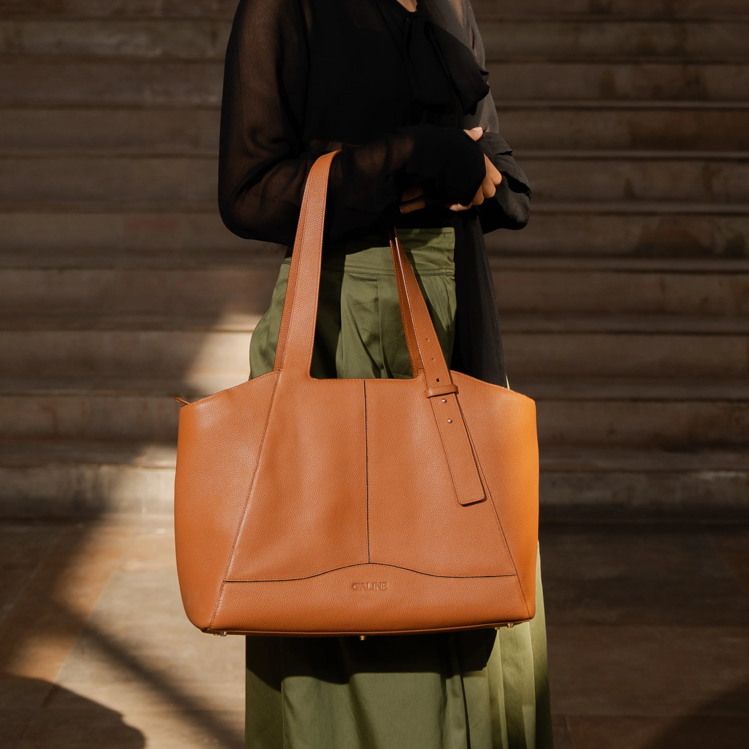 Emore Tote - Warm Tan