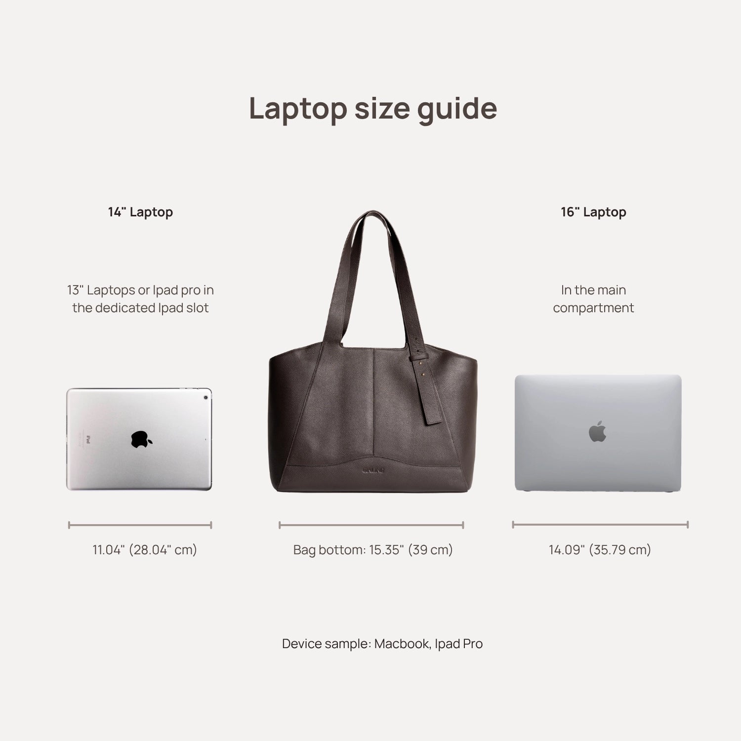 Emore Tote - Espresso Brown