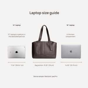 Emore Tote - Espresso Brown