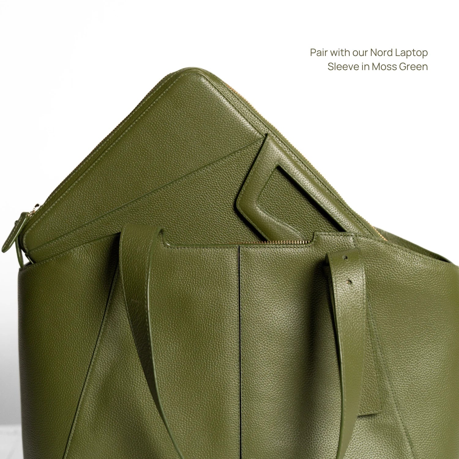 Emore Tote - Moss Green