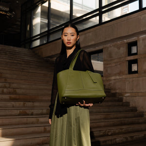 Emore Tote - Moss Green