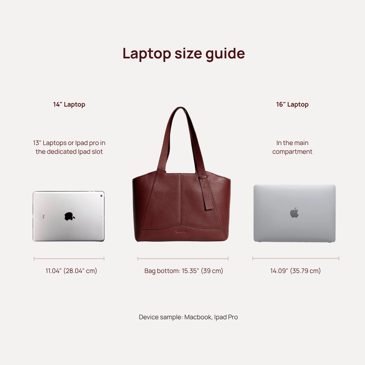 Emore Tote - Deep Wine