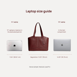 Emore Tote - Deep Wine