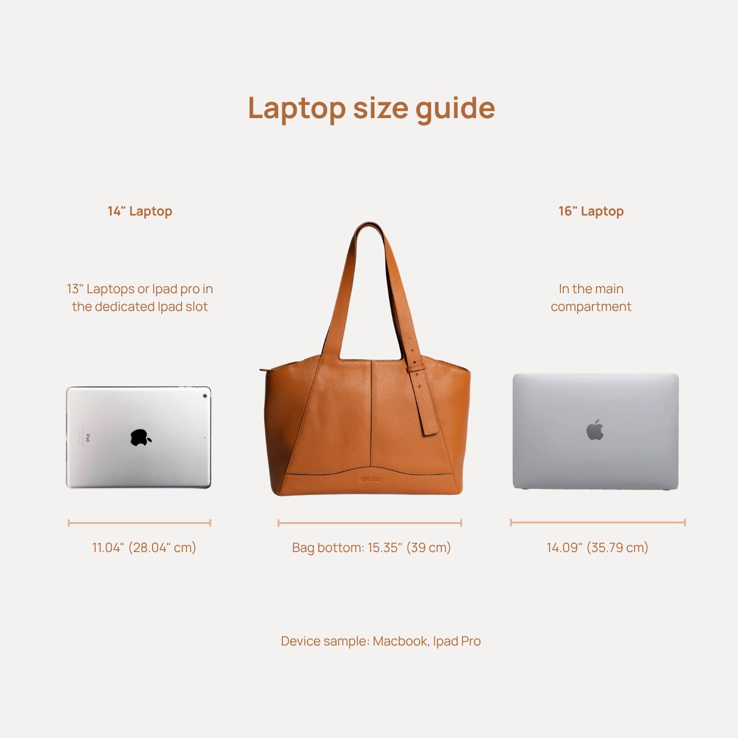 Emore Tote - Warm Tan