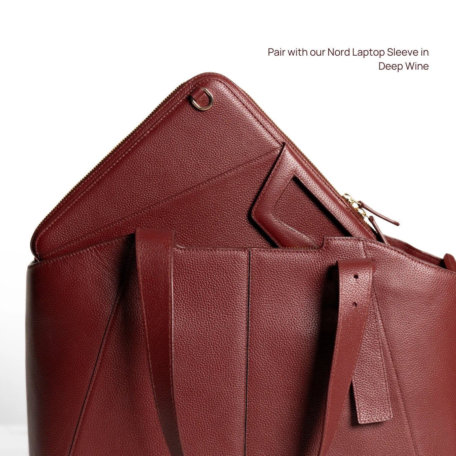 Emore Tote - Deep Wine