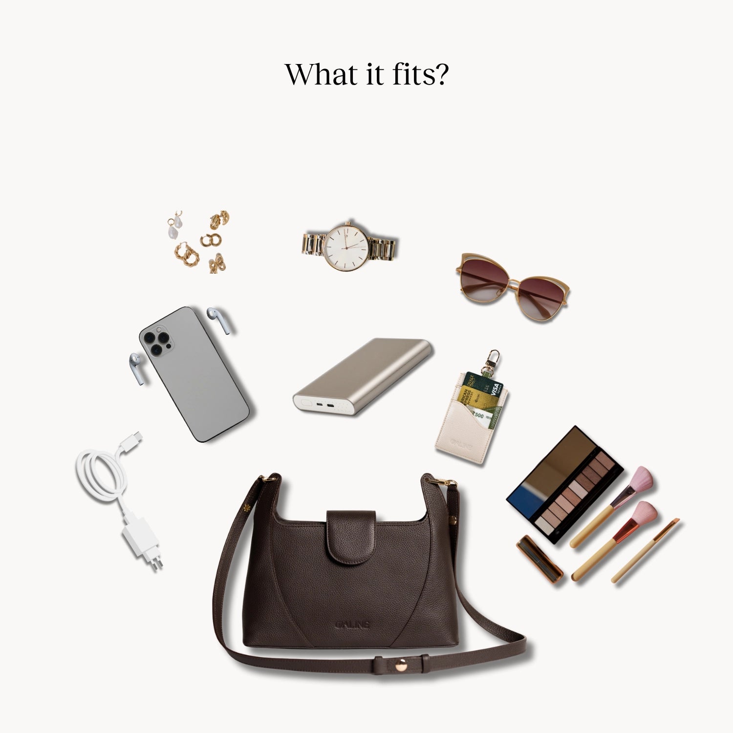 Opera Handbag - Espresso Brown