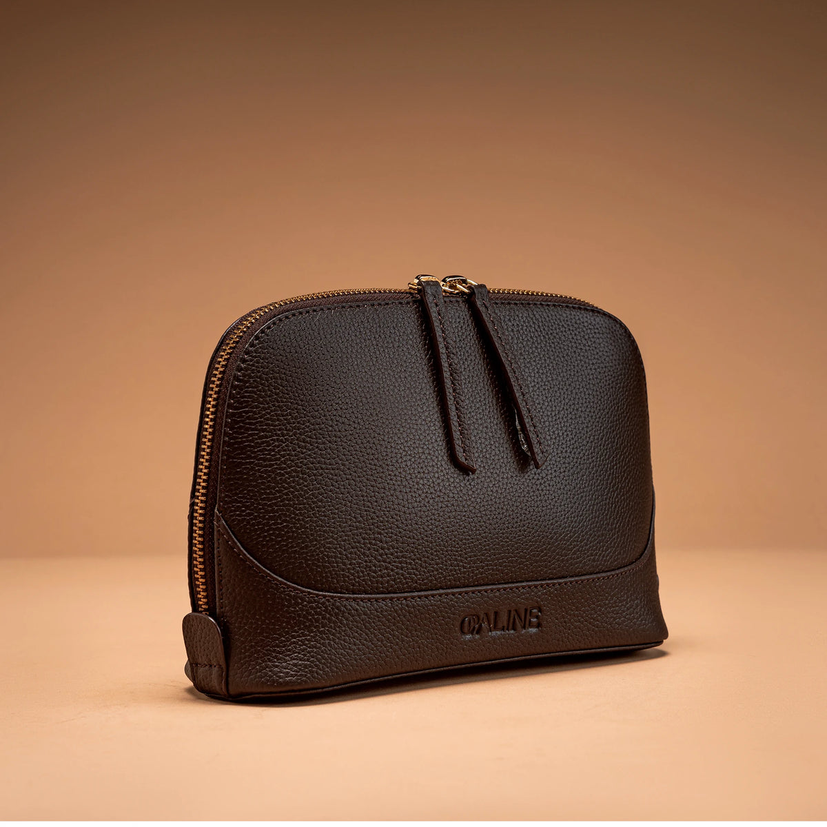 Lume Vanity Pouch - Espresso Brown