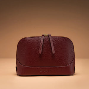 Lume Vanity Pouch - Deep Wine