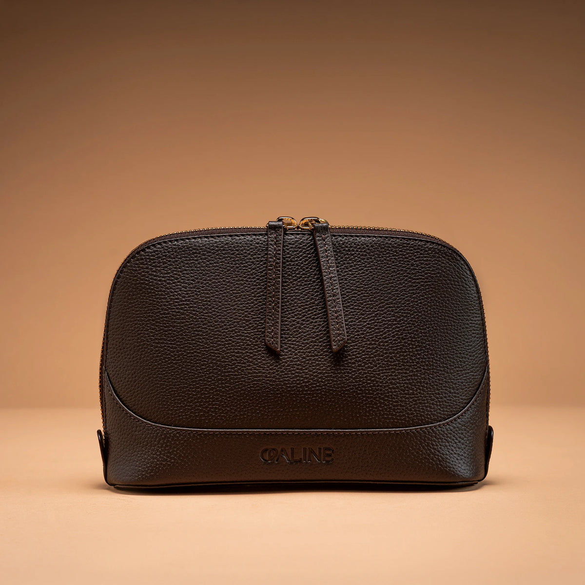 Lume Vanity Pouch - Espresso Brown
