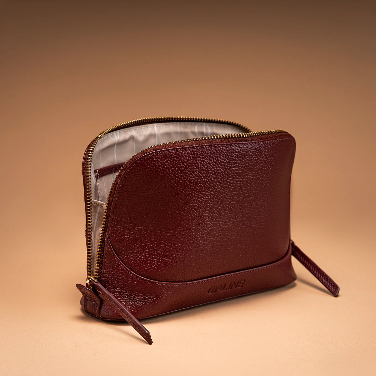 Lume Vanity Pouch - Deep Wine