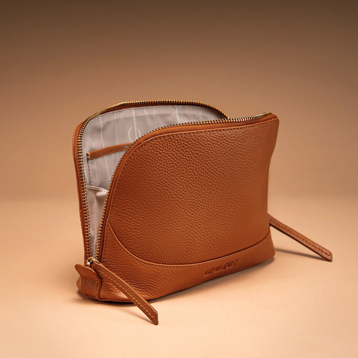 Lume Vanity Pouch - Warm Tan
