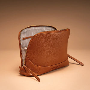 Lume Vanity Pouch - Warm Tan