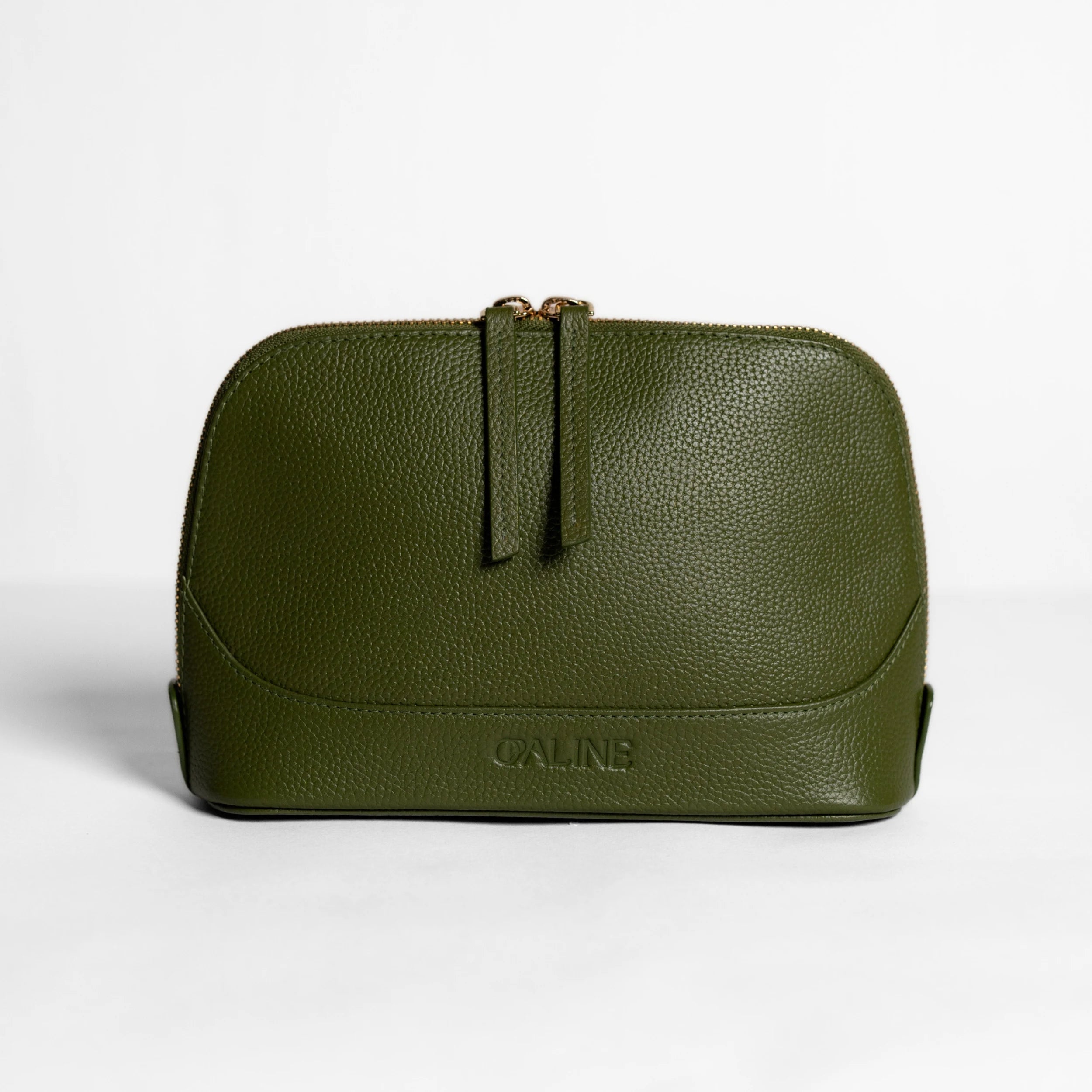 Lume Vanity Pouch - Moss Green