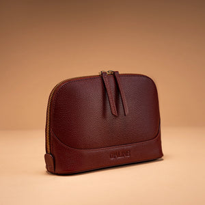 Lume Vanity Pouch - Deep Wine