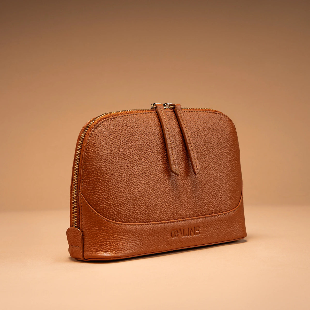 Lume Vanity Pouch - Warm Tan