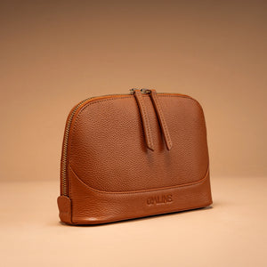 Lume Vanity Pouch - Warm Tan
