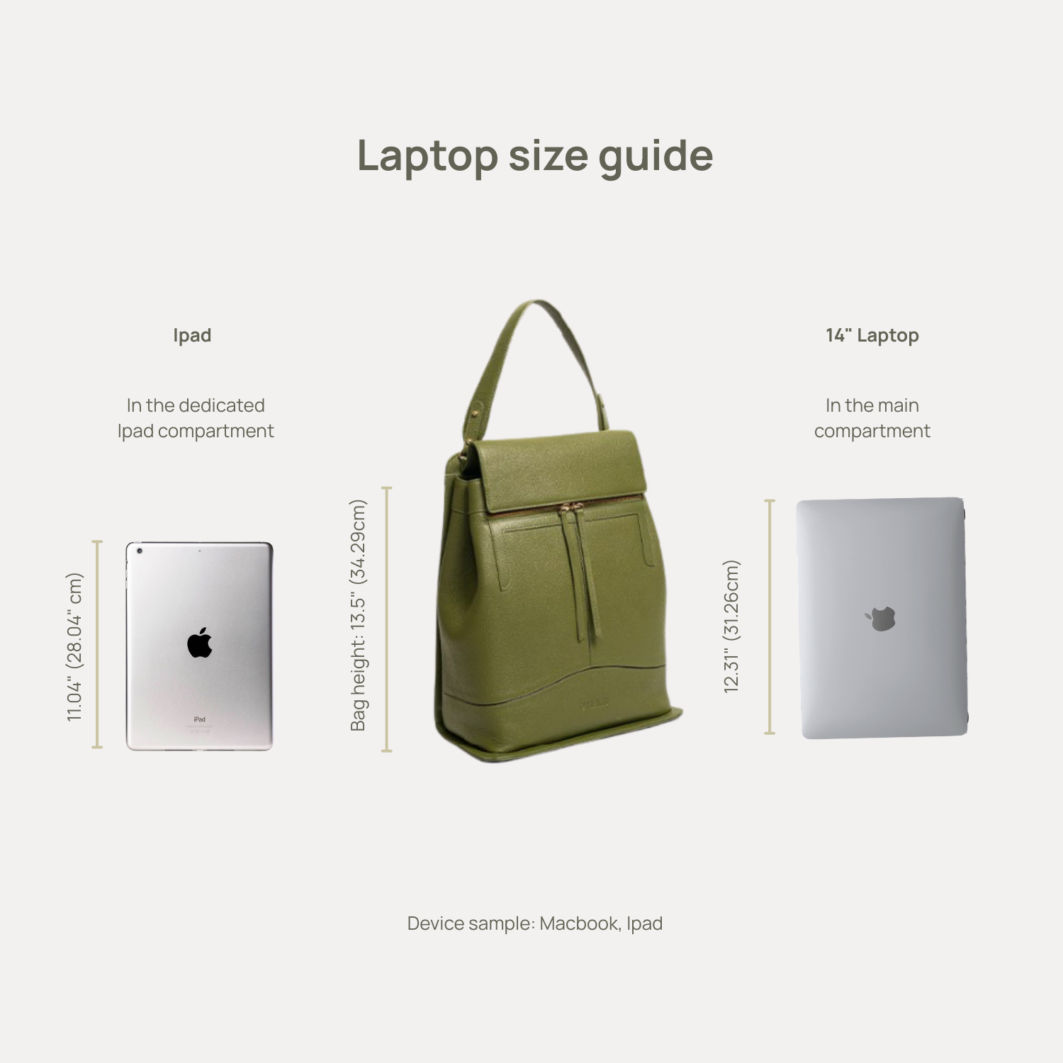 Lumen daypack - Moss Green