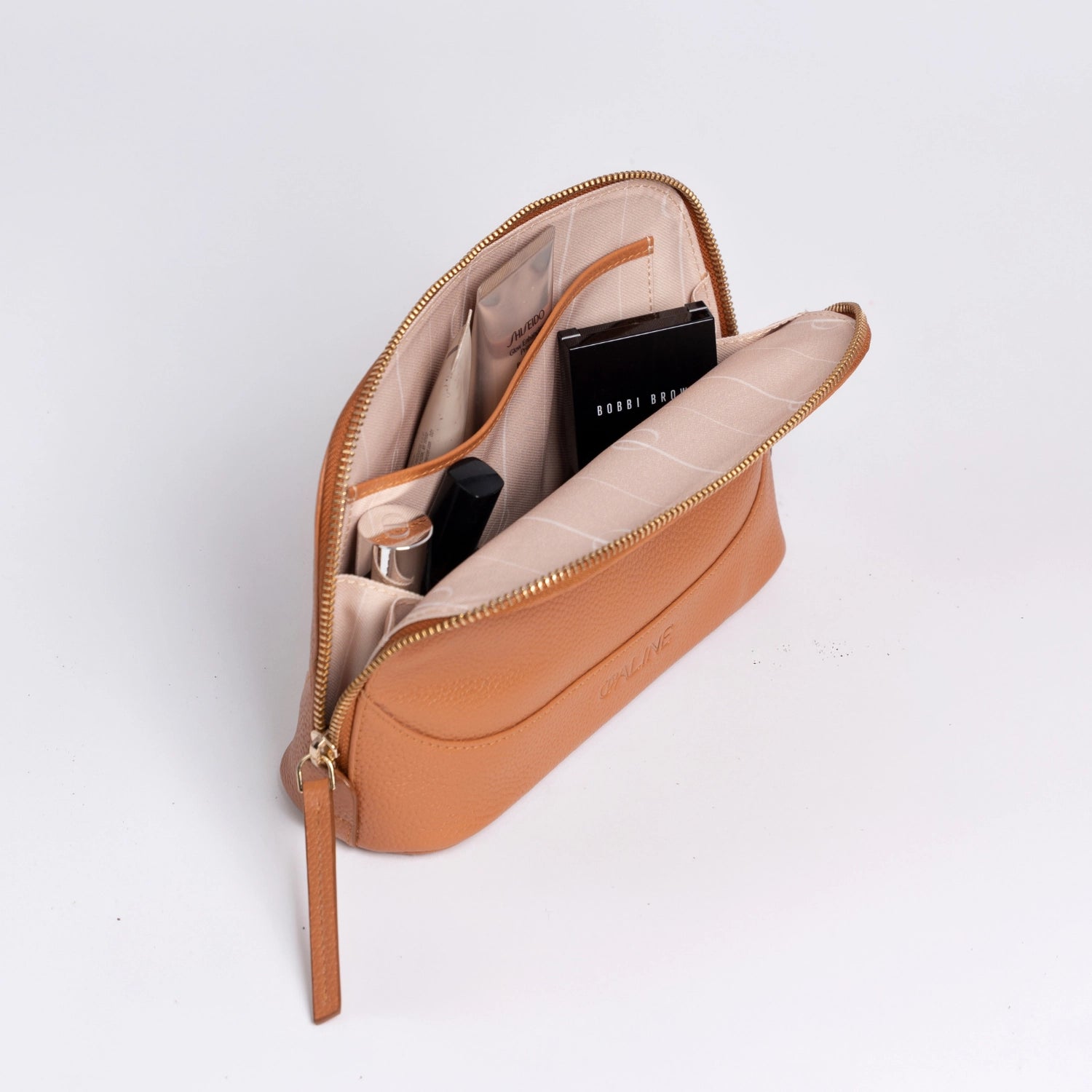 Lume Vanity Pouch - Warm Tan