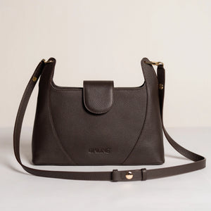 Opera Handbag - Espresso Brown