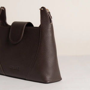 Opera Handbag - Espresso Brown