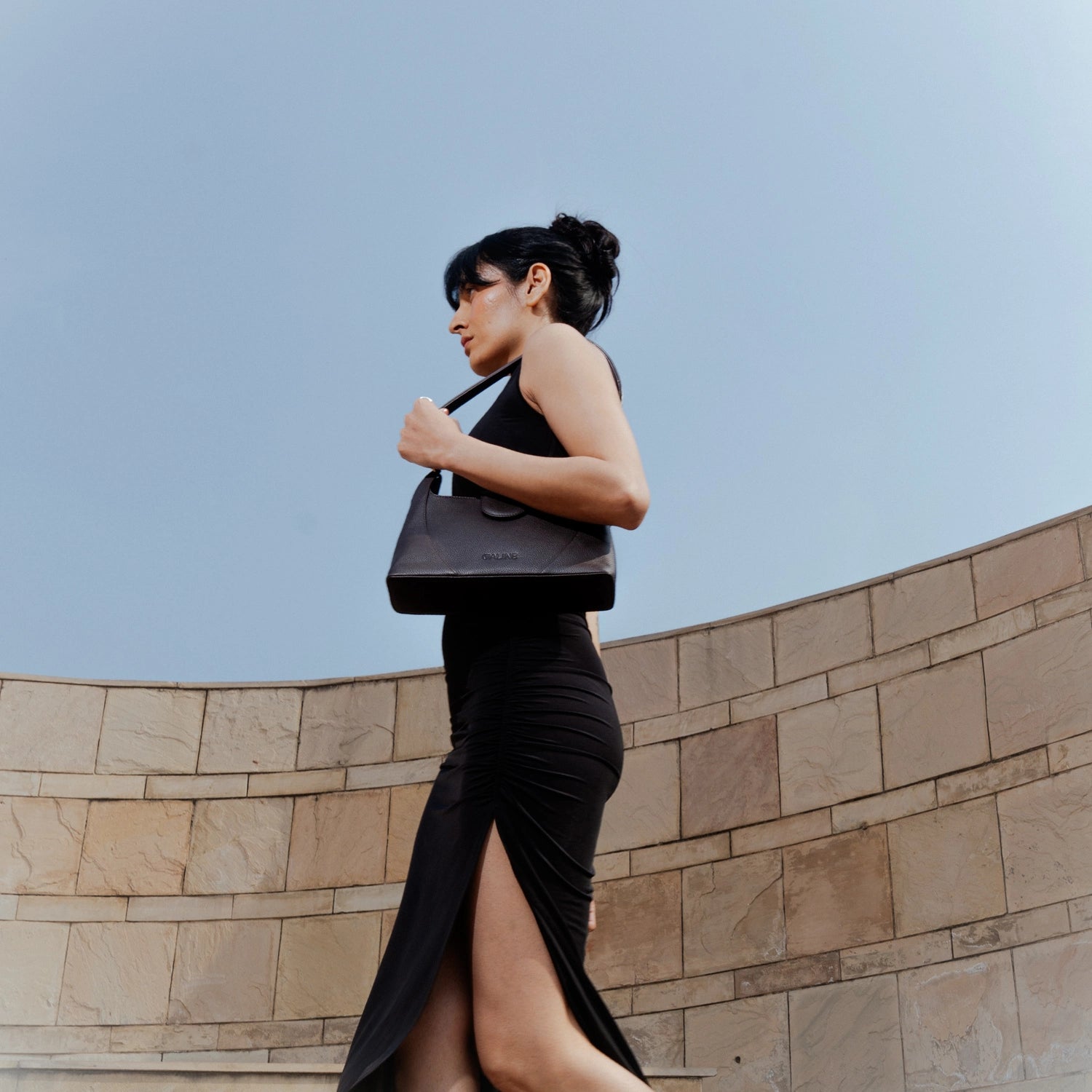 Opera Handbag - Espresso Brown