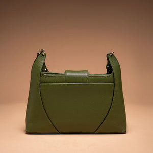 Opera Handbag - Moss Green