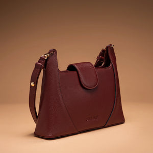 Opera Handbag - Deep Wine