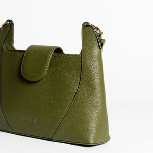 Opera Handbag - Moss Green