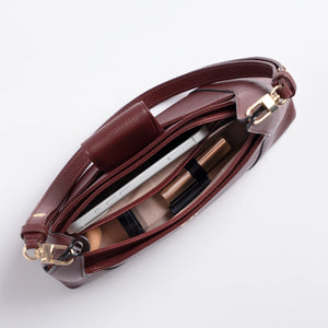 Opera Handbag - Deep Wine
