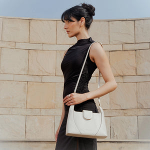 Opera Handbag - Ivory Cream