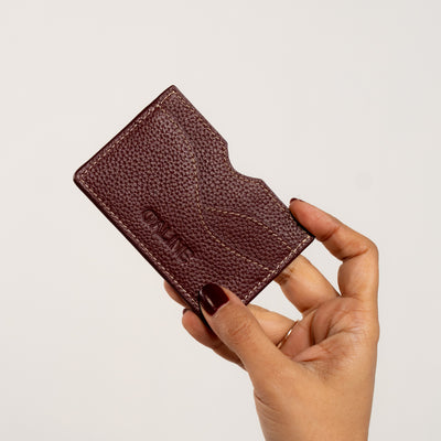 Serra Cardholder - Deep Wine