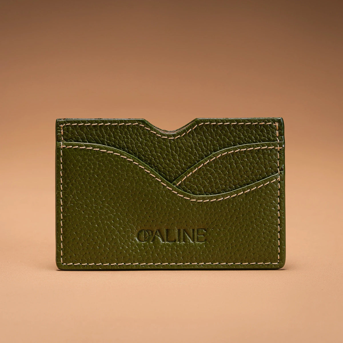 Serra Cardholder - Moss Green